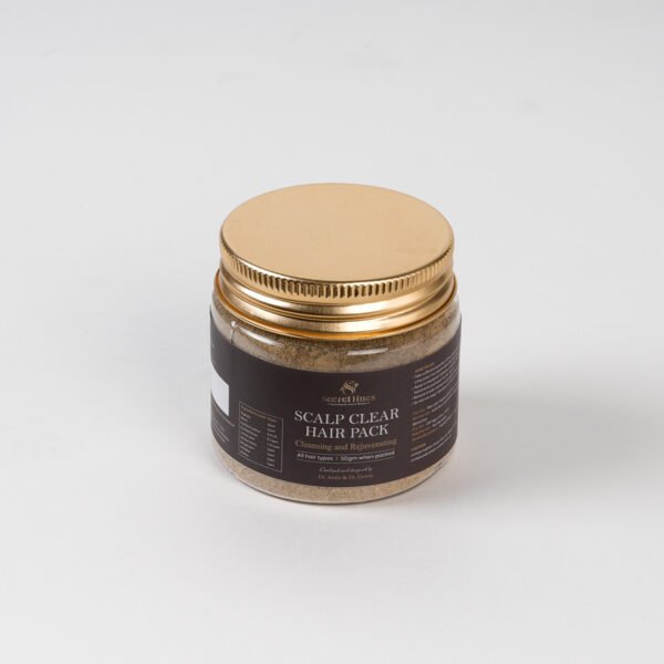 Scalp clear hair pack