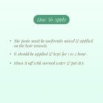 Henna blend hair pack
